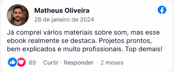 Print de depoimento de cliente 4