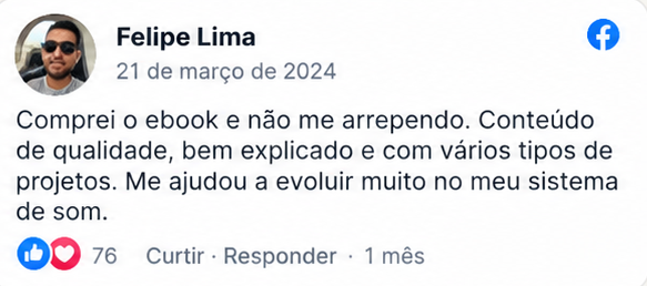 Print de depoimento de cliente 5